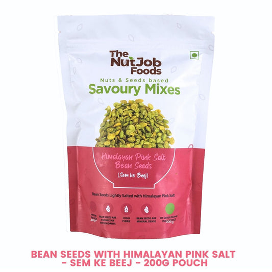 Salted Bean Seeds - Sem ke Beej Salted with Himalayan Pink Salt - 200g