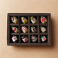 Christmas Gift Box - Almond and Chocolate Dates - 12 Pieces