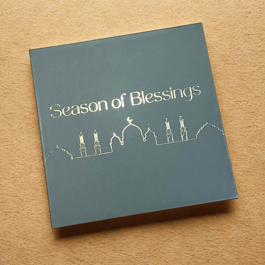 Premium Ramadan and Eid Gift Box with Chocolates, Savouries and Nuts Assortment - Ramzan Special