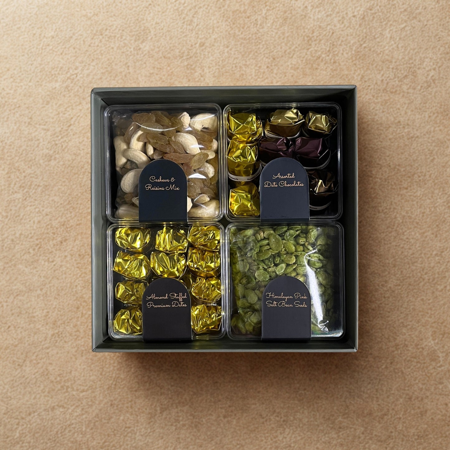 Premium Ramadan and Eid Gift Box with Chocolates, Savouries and Nuts Assortment - Ramzan Special