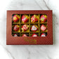 Rakhi Gift Box - Chocolate Dates with Rakhi - 4 Dark Chocolate & Almond Dates with Rakhi - 4 White Chocolate Almond & Coconut Dates - 4 Dark Chocolate Almond & Coconut Dates - Dry Fruits Gift Box - Rakhi Gift