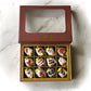 Christmas Gift Box - Almond and Chocolate Dates - 12 Pieces