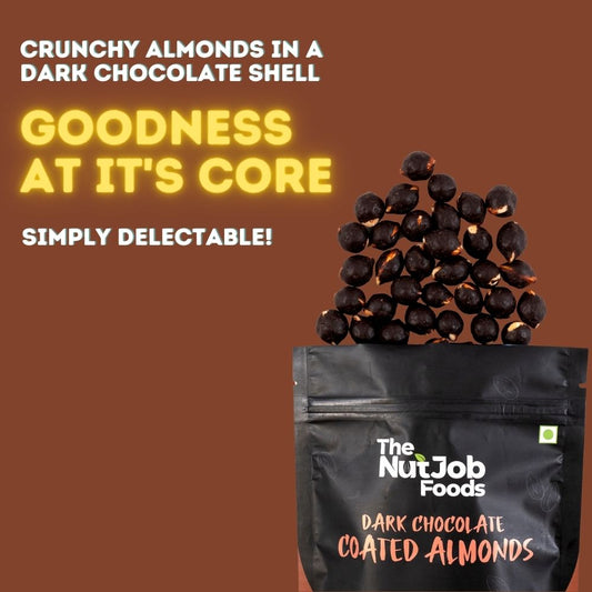 Dark Chocolate Coated Almonds - 250g