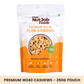 The NutJob Premium W240 Whole Cashews - 250g Pouch - Healthy Snack - Nutritious, Delicious, Dry Fruit, Nuts