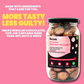 Dark Chocolate Hazelnut Delights - Dark Chocolate and Chia Coated Hazelnuts - 200g