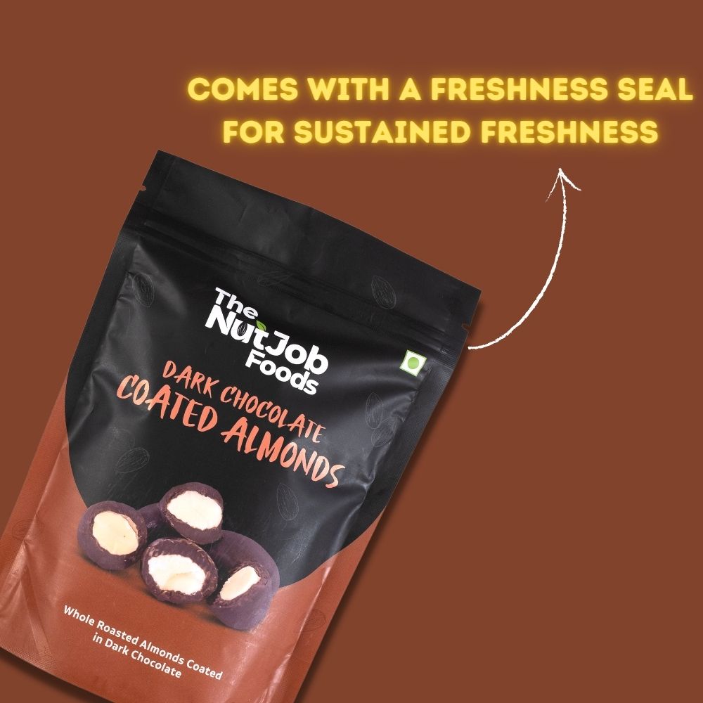 Dark Chocolate Coated Almonds - 250g